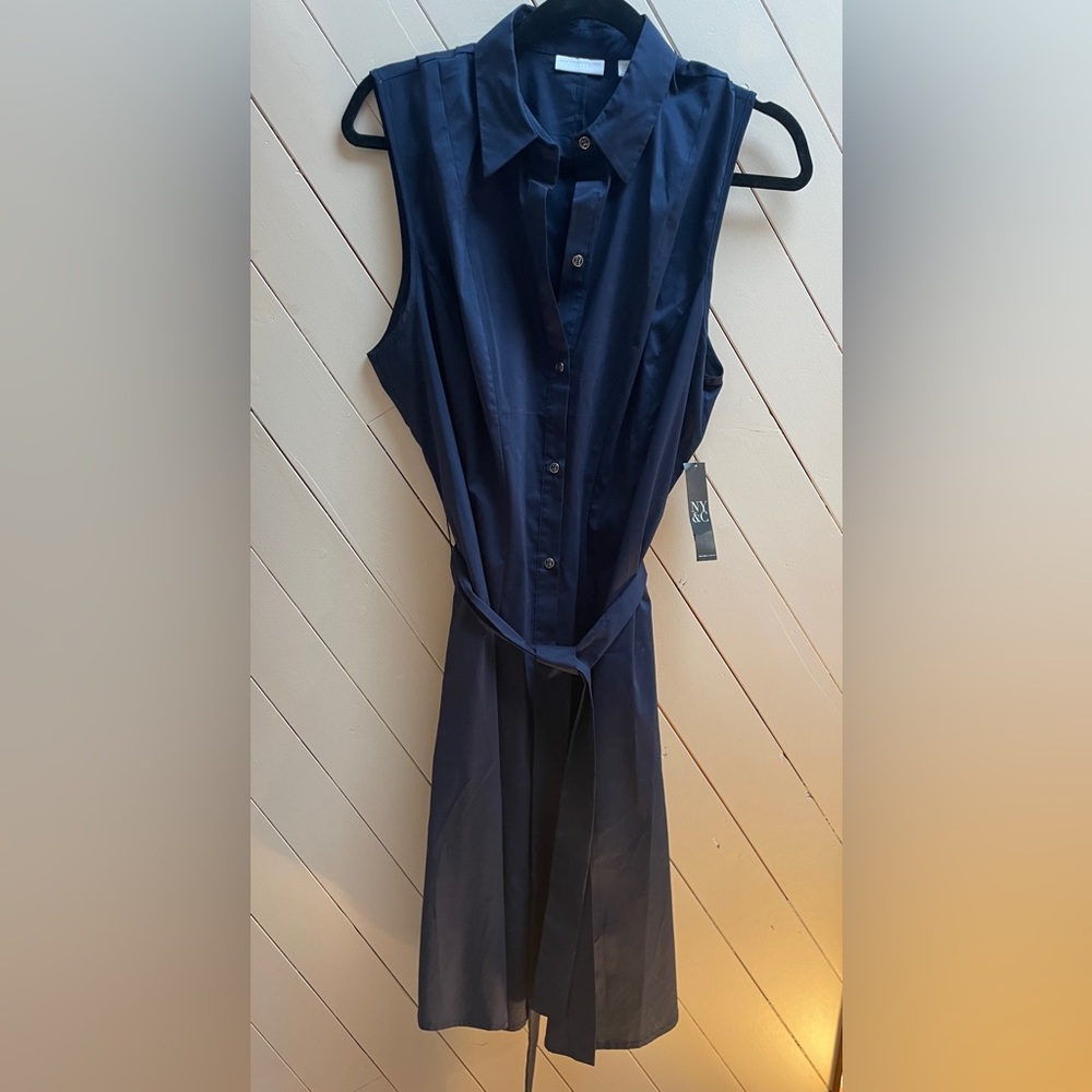NWT NY&C Navy Dress